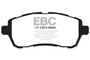 EBC 10+ Ford Fiesta 1.6 Ultimax2 Front Brake Pads