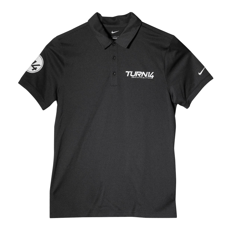 Turn 14 Distribution Black Nike Dri-FIT Polo - 2XL (T14 Staff Purchase Only)