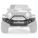 Go Rhino 07-20 Jeep Wrangler JL/JLU/JK/JKU/Gladiator JT Rockline Full Width Bumper w/ Overrider