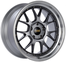 BBS LM-R 19x9.5 5x112 ET38 Diamond Black Center Diamond Cut Lip Wheel -82mm PFS/Clip Required