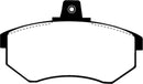 EBC 81-83 Audi 5000 2.1 Turbo Redstuff Front Brake Pads