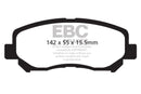 EBC 12+ Mazda CX-5 2 Greenstuff Front Brake Pads