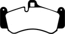 EBC 01-03 Porsche 911 (996) (Cast Iron Rotor only) 3.6 Twin Turbo GT2 Redstuff Front Brake Pads