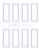 King Ford/Mazda 2.0L Duratec (Size STD) Silicon Bi-Metal Aluminum Rod Bearing Set