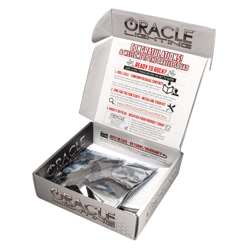 Oracle 20-21 GMC Sierra 2500/3500 HD RGB+W Headlight DRL Upgrade Kit - ColorSHIFT w/ BC1 Controller