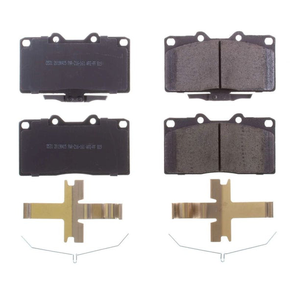 Power Stop 91-96 Dodge Stealth Front Z17 Evolution Ceramic Brake Pads w/Hardware