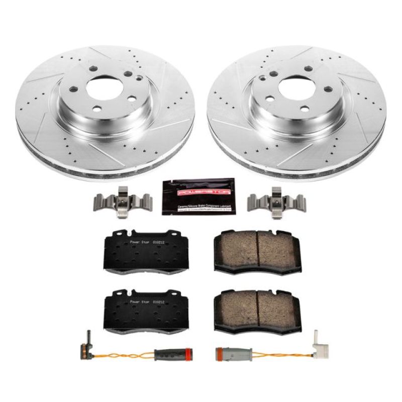 Power Stop 07-09 Mercedes-Benz E350 Front Z23 Evolution Sport Brake Kit