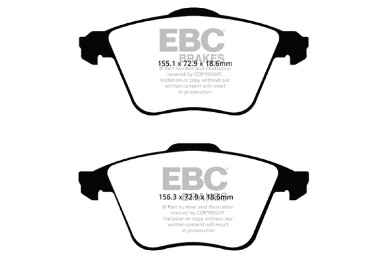 EBC Brakes Bluestuff Street and Track Day Brake Pads