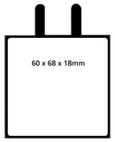 EBC 63-68 Ferrari 330 4 Redstuff Front Brake Pads