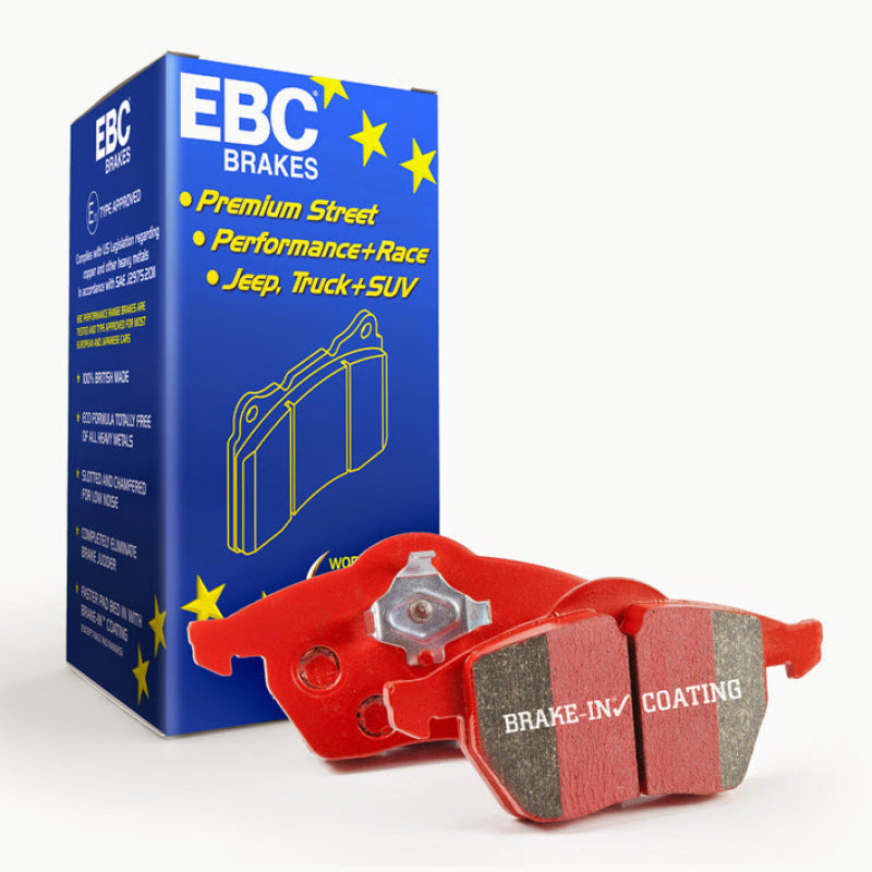 EBC 12+ Mercedes-Benz E550 4.6 Twin Turbo Coupe Redstuff Front Brake Pads