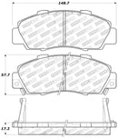 StopTech Performance 97-99 Acura CL/ 97-01 Integra Type R/91-95 Legend/91-05 NSX Front Brake Pads