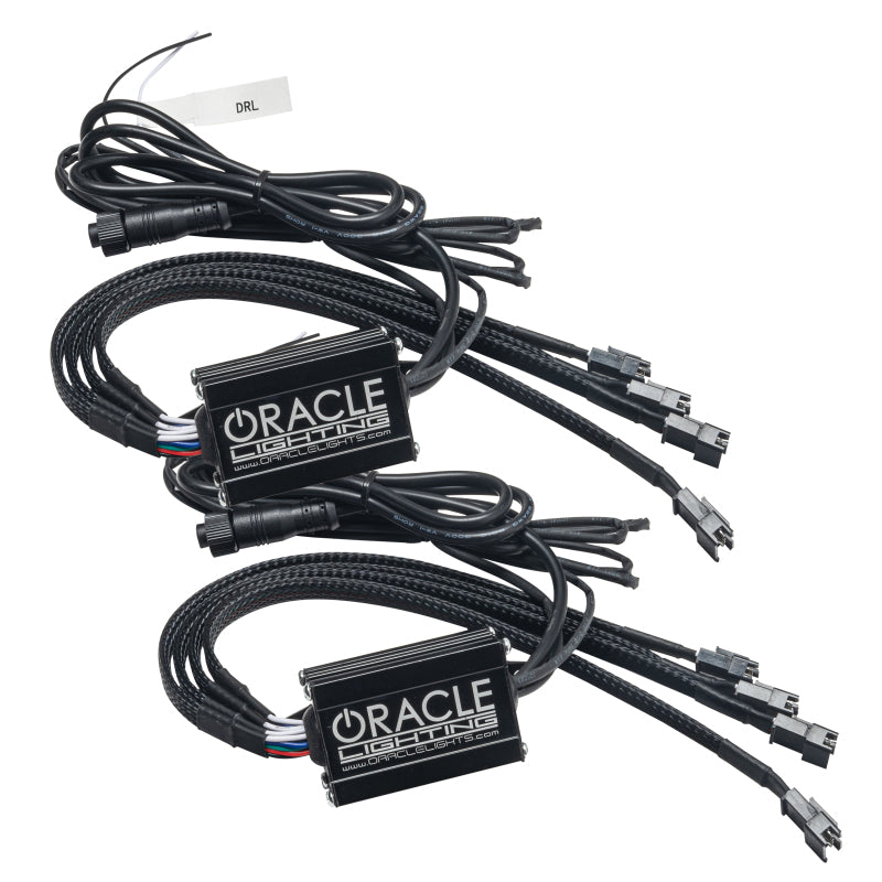 Oracle 19-21 Dodge RAM 1500 RGB+W Headlight DRL Upgrade Kit - Reflector LED Headlights - ColorSHIFT