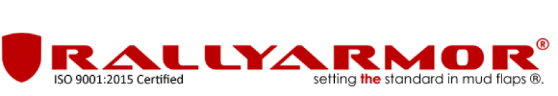 Rally Armor 2016-2017 Toyota Rav4 UR Black Mud Flap w/ Red Logo