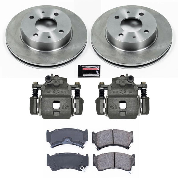 Power Stop 95-98 Nissan 200SX Front Autospecialty Brake Kit w/Calipers