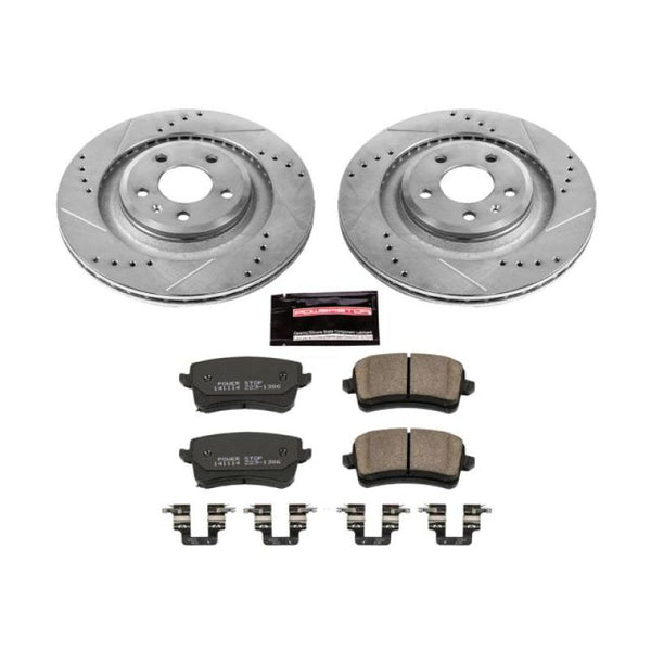 Power Stop 10-11 Audi S4 Rear Z23 Evolution Sport Brake Kit