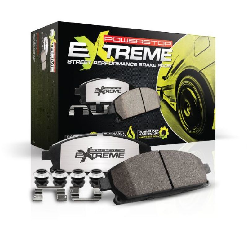 Power Stop 2010 Buick Allure Rear Z26 Extreme Street Brake Pads w/Hardware