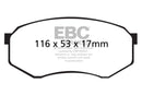 EBC 92-93 Toyota Pick-Up Extra Cab Ultimax2 Front Brake Pads