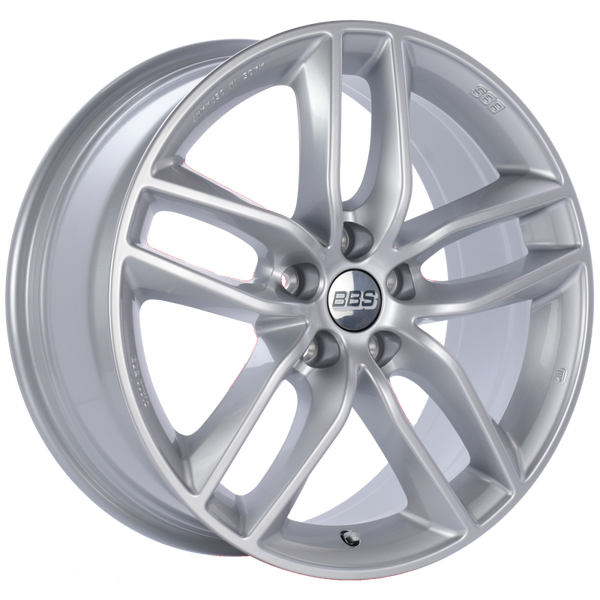 BBS SX 17x7.5 5x112 ET35 Sport Silver Wheel -82mm PFS/Clip Required