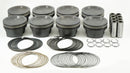 Mahle MS Piston Set Ford 283ci 3.571in Bore 3.543in Stroke 5.933in Rod .866 Pin 0cc 12 CR Set of 8