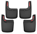 Husky Liners 17 Ford F-250 Super Duty / F-350 Super Duty Front and Rear Mud Guards (w/ Flares) Black