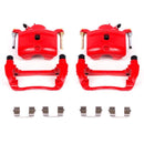 Power Stop 13-15 Acura ILX Front Red Calipers w/Brackets - Pair