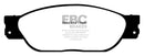EBC 01-05 Ford Thunderbird 3.9 Yellowstuff Front Brake Pads