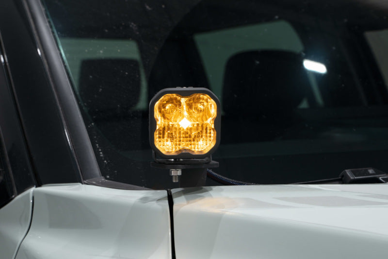 Diode Dynamics 2022 Toyota Tundra SS3 Pro Stage Series Ditch Light Kit - Yellow Combo
