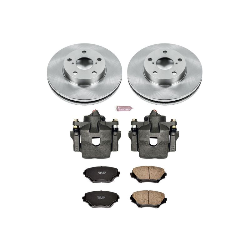 Power Stop 01-05 Toyota RAV4 Front Autospecialty Brake Kit w/Calipers