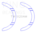 King 2005-2012 Nissan VQ40DE 6 Cyl Thrust Washer