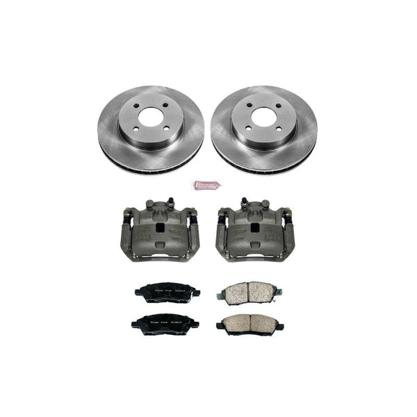 Power Stop 12-18 Nissan Versa Front Autospecialty Brake Kit w/Calipers