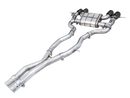 AWE SwitchPath Catback Exhaust for BMW G8X M3/M4 - Diamond Black Tips
