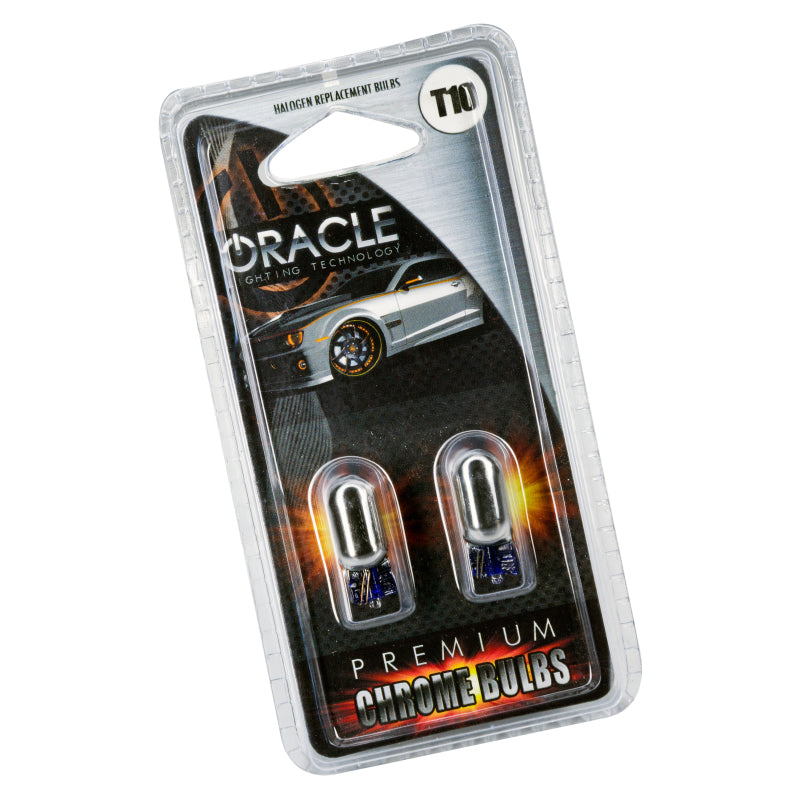 Oracle T10 Chrome Bulbs (Pair) - Amber