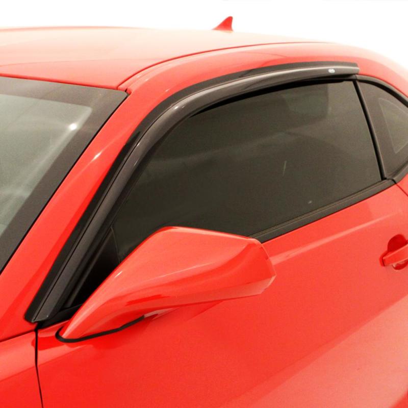 AVS 97-01 Mitsubishi Mirage Coupe Ventvisor Outside Mount Window Deflectors 2pc - Smoke