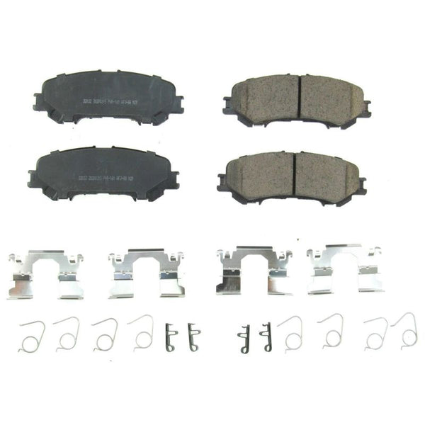 Power Stop 17-19 Nissan Titan Rear Z17 Evolution Ceramic Brake Pads w/Hardware