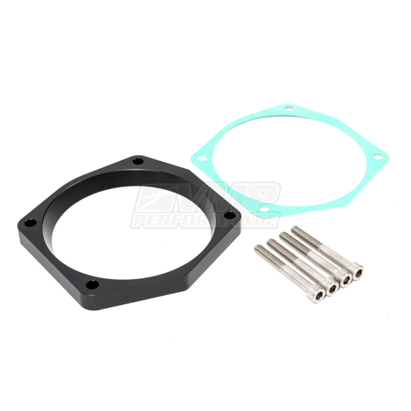 VMP Performance 105mm Throttle Body Adapter Plate Kit - Black Anodized