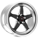 Weld S71 20x10.5 / 5x5 BP / 7.7in BS Black Wheel (High Pad) - Non-Beadlock