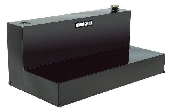 Tradesman Steel L-Shape Liquid Storage Tank (Full Size) - Black