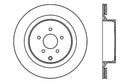 StopTech 09 Infiniti FX50 SportStop Slotted & Drilled Rear Right Rotor
