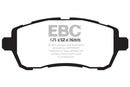 EBC 10+ Ford Fiesta 1.6 Ultimax2 Front Brake Pads