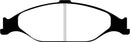 EBC 99-04 Ford Mustang 3.8 Greenstuff Front Brake Pads