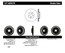 StopTech 02-06 Acura RSX Type S / 06-09 Honda Civic Si Slotted & Drilled Right Front Rotor