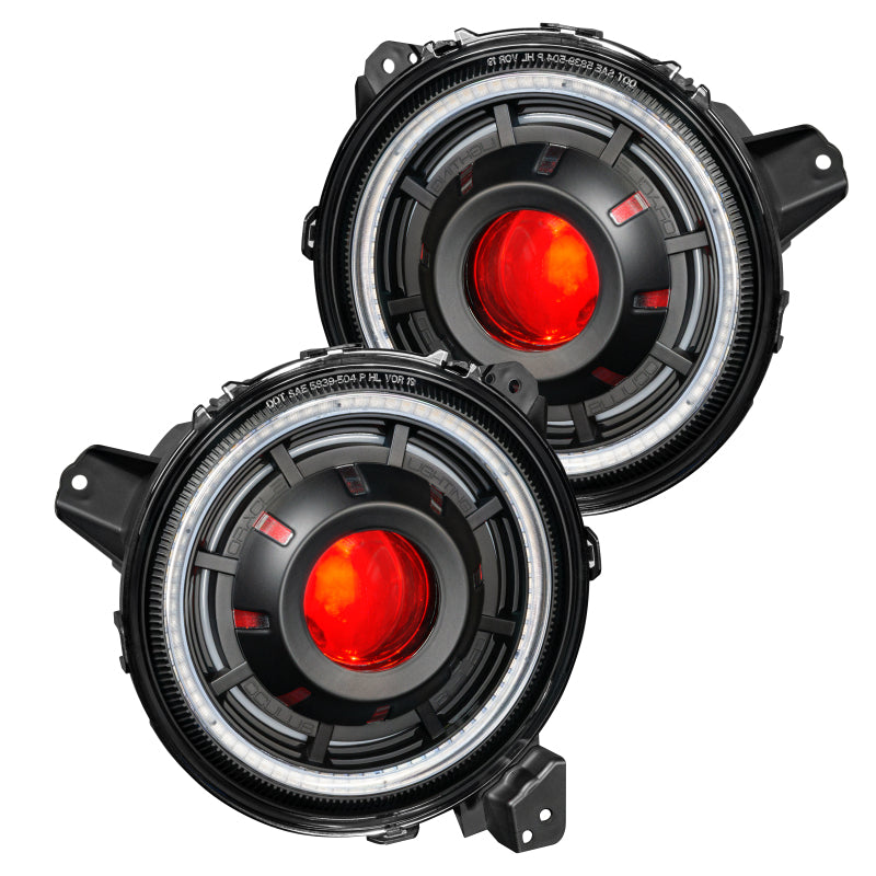 Oracle Oculus Bi-LED Projector Headlights for Jeep JL/Gladiator JT - ColorSHIFT 2