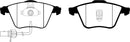 EBC 02-04 Audi A6 Quattro 2.7 Twin Turbo Sedan (4 Pad Set) Ultimax2 Front Brake Pads