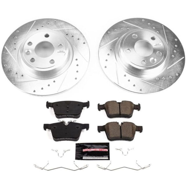 Power Stop 15-17 Land Rover Discovery Sport Rear Z23 Evolution Sport Brake Kit