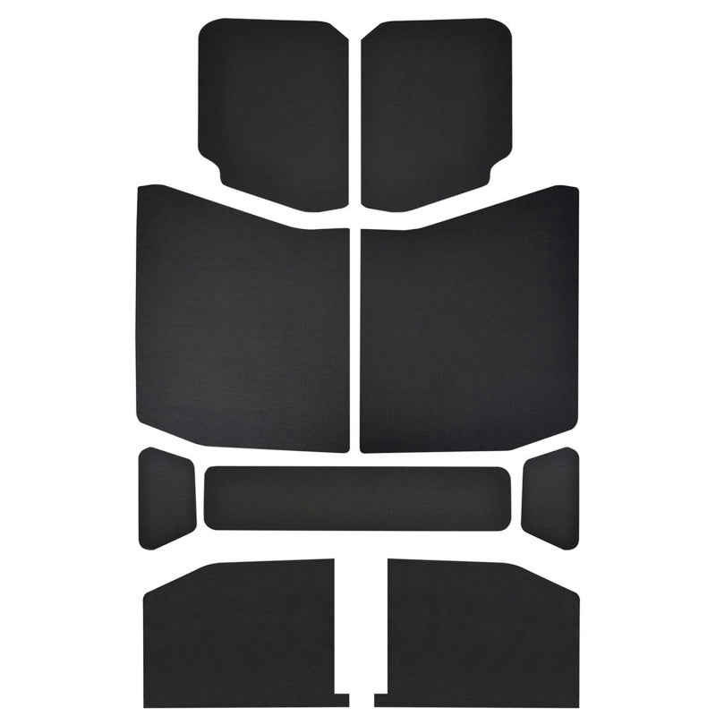 DEI 2018-Up Jeep Wrangler JL 4-Door Headliner 9-pc - Black