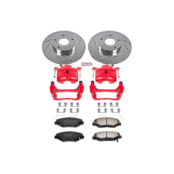 Power Stop 14-15 Acura ILX Front Z36 Truck & Tow Brake Kit w/Calipers