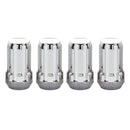 McGard SplineDrive Lug Nut (Cone Seat) M14X1.5 / 1.648in. Length (4-Pack) - Chrome (Req. Tool)