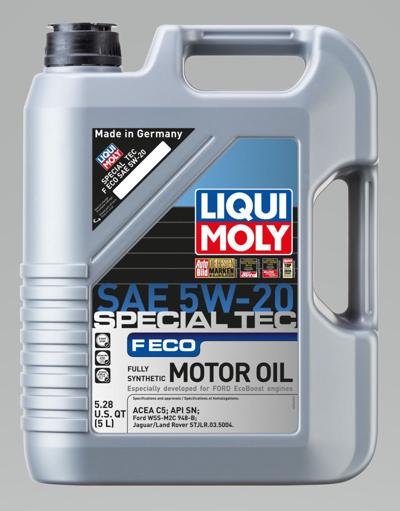 LIQUI MOLY 5L Special Tec F ECO Motor Oil 5W20 - Case of 4