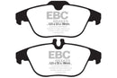 EBC 13-16 Mercedes-Benz GLK250 2.1 Twin TD Greenstuff Rear Brake Pads