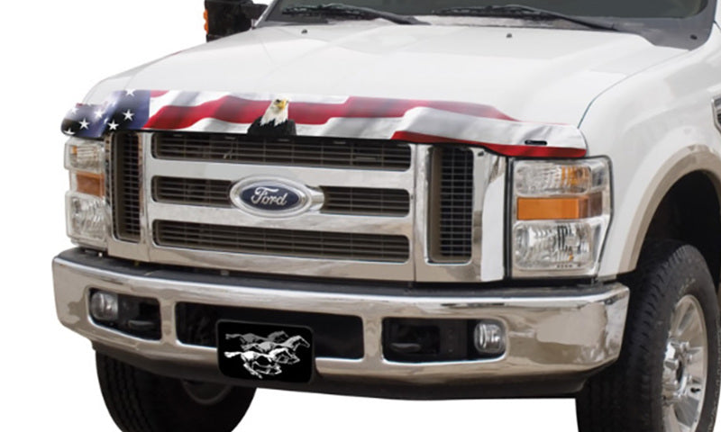 Stampede 2015-2019 Ford F-150 Vigilante Premium Hood Protector - Flag